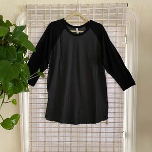 AMERICAN APPAREL Baseball Tee